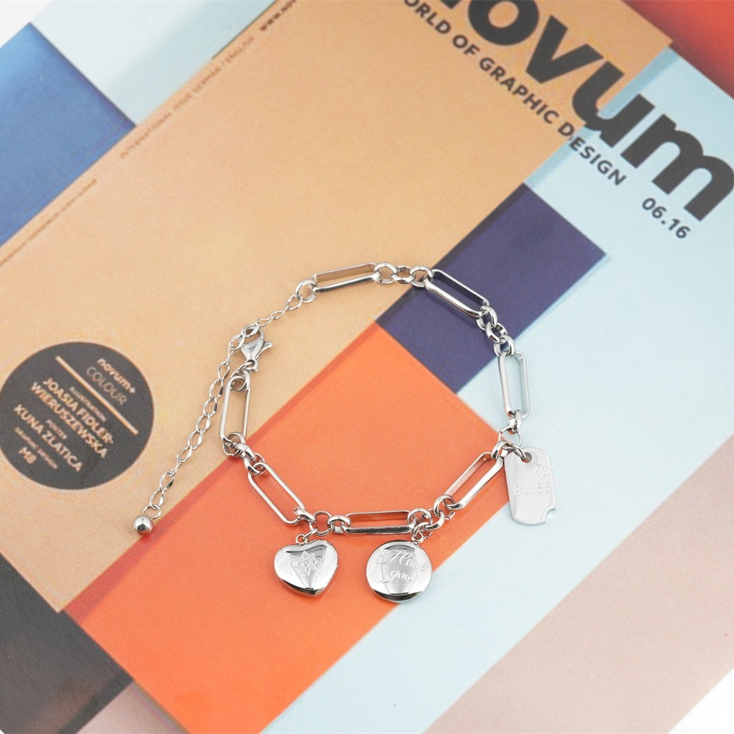 Retro Hong Kong Style Bracelet Anklet