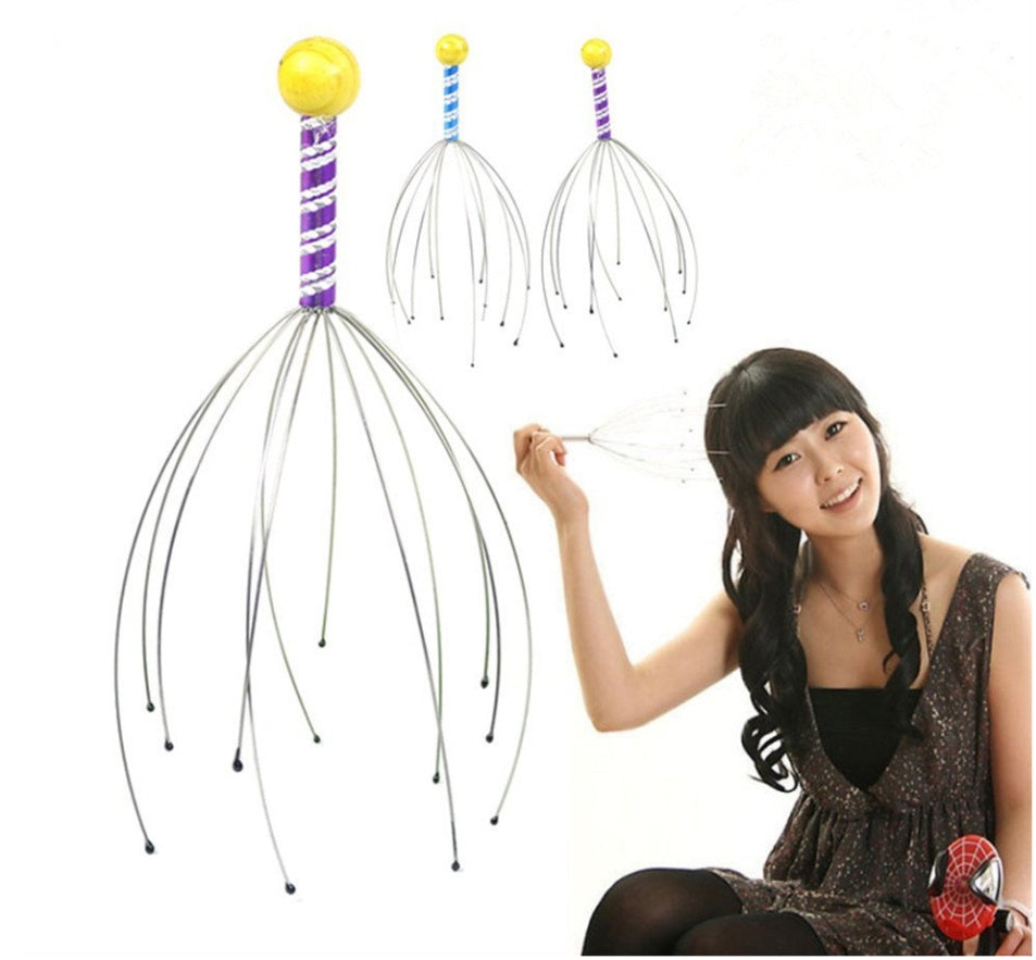 Hair Hair Raising Octopus Scalp Massager Massage Claw Manual Massager Head Massager Grasper