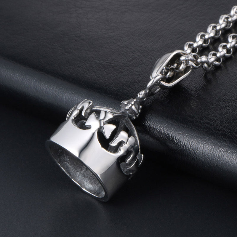 Fashion Titanium Steel Retro Personalized Necklace