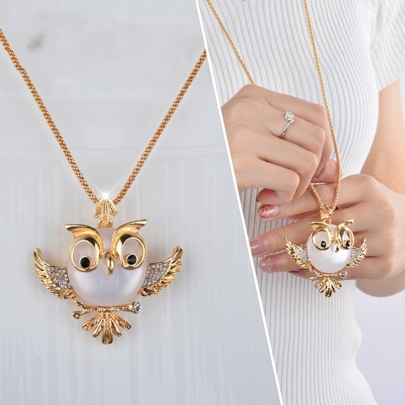Opal Owl Sweater Chain All-match Women
