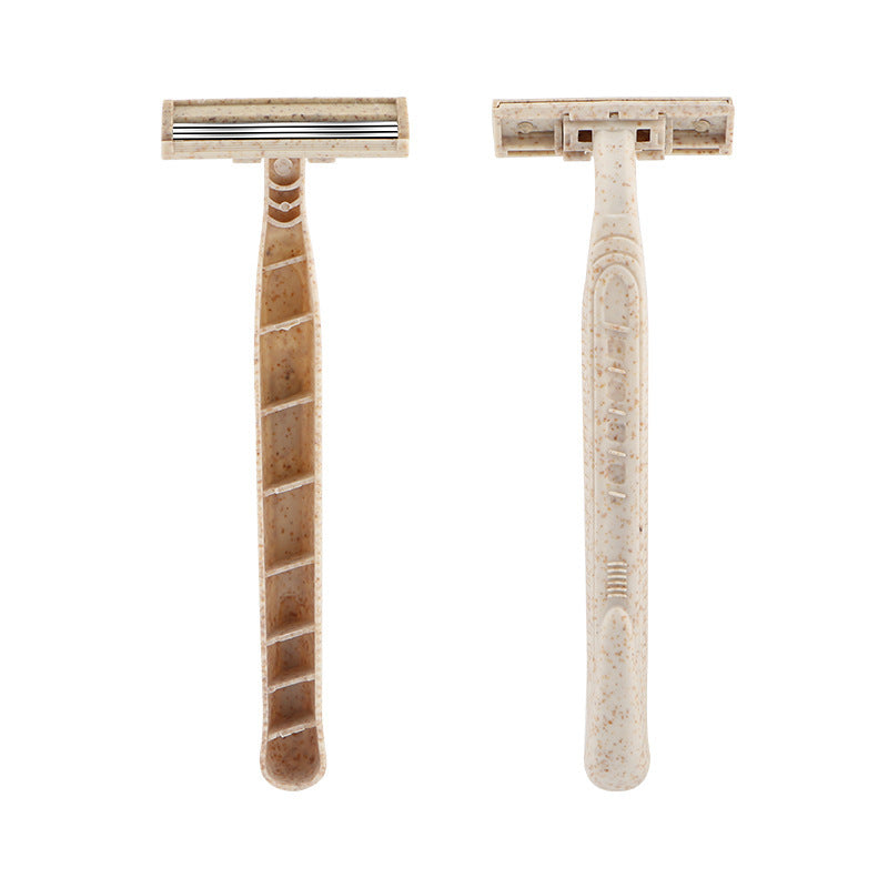 Degradable Material Disposable Manual Shaver