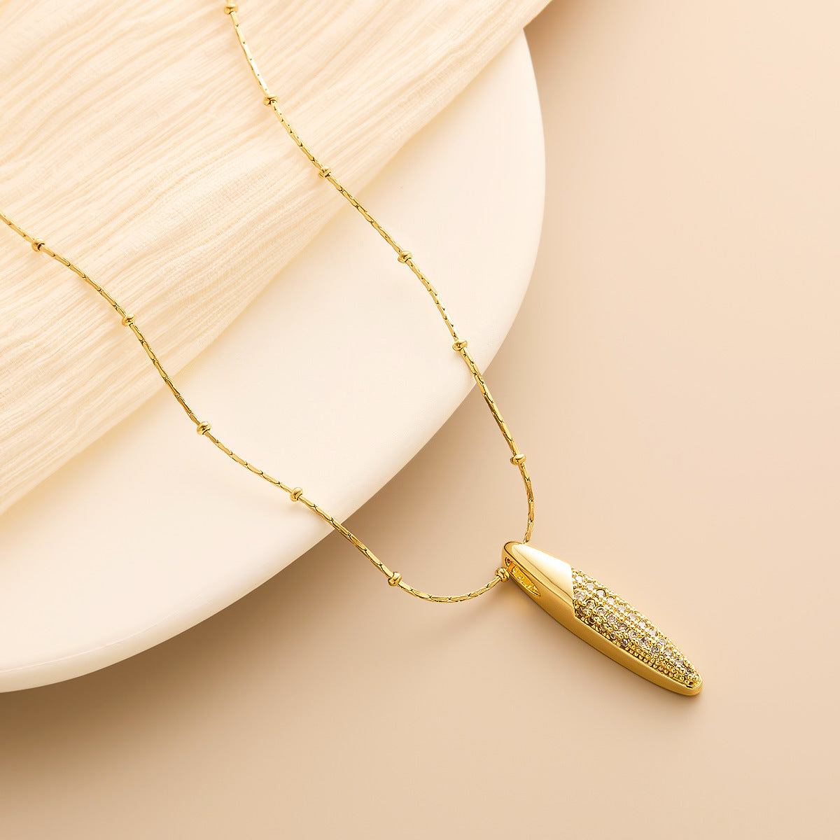 Simple Fashion Special-interest Design Titanium Steel Necklace