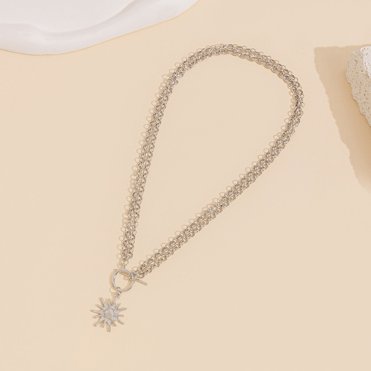 Fashion Alloy Thick Chain Necklace Hip Hop