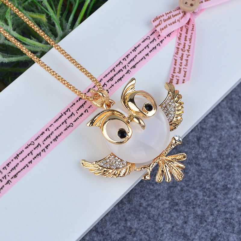 Opal Owl Sweater Chain All-match Women