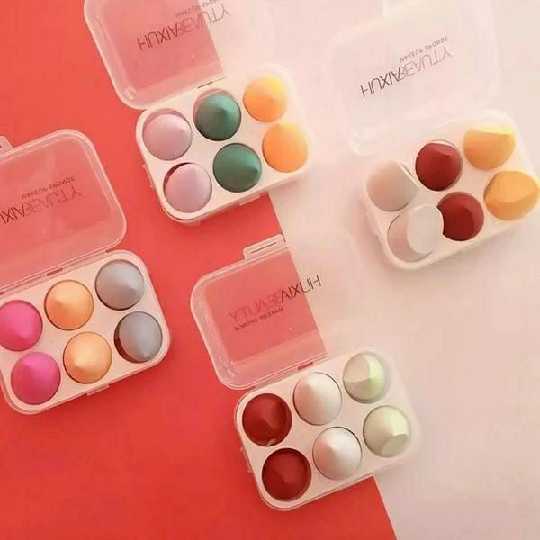 6 in 1 Beauty Blender Sponge