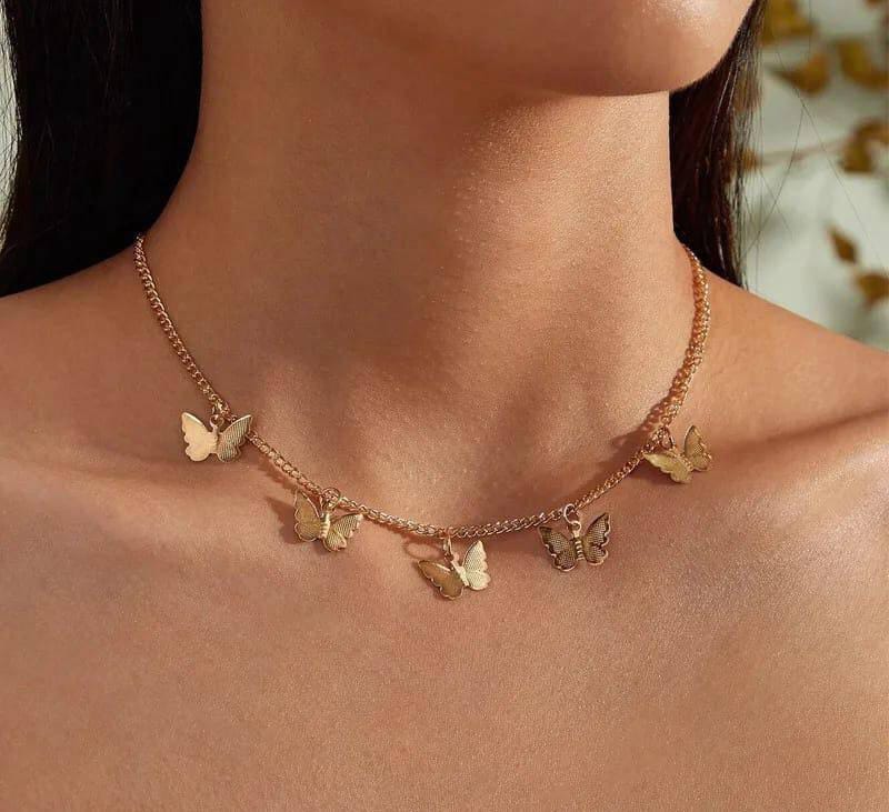 Butterfly Chain Necklace