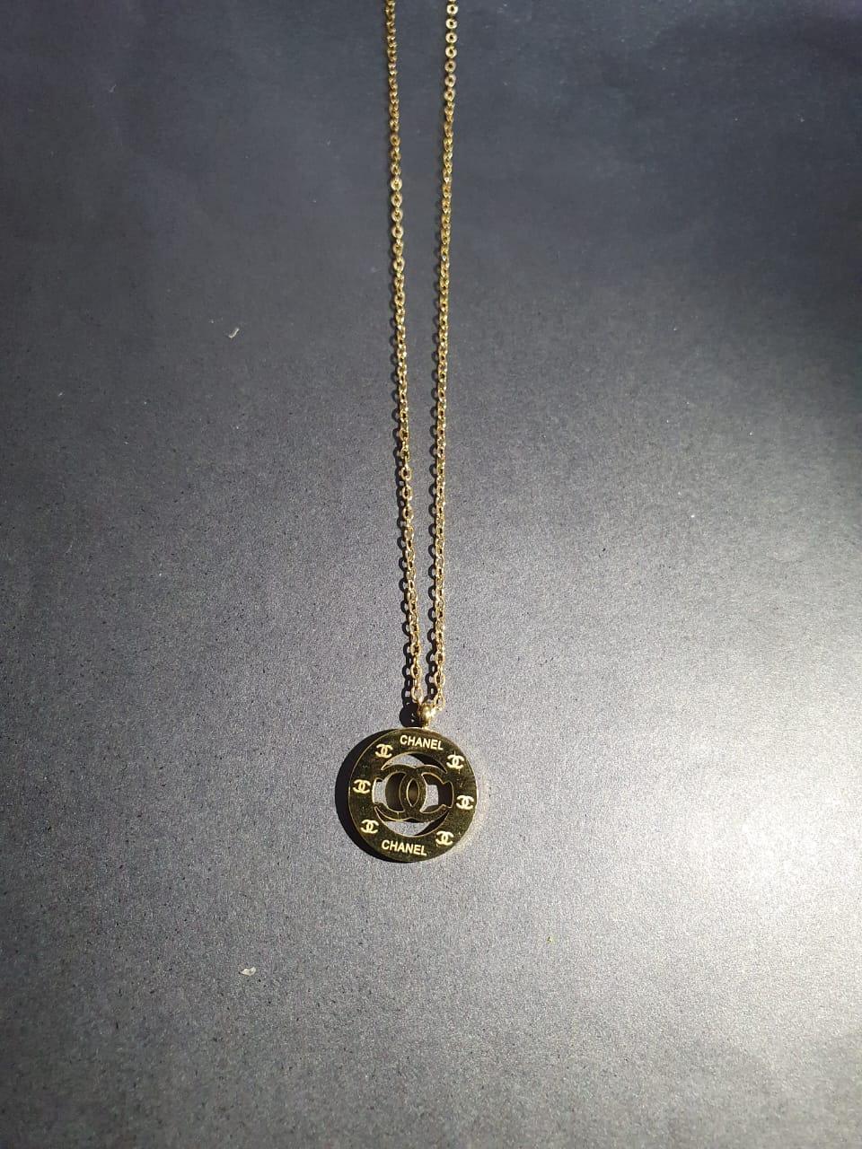 Elegant Gold Plated Pendant