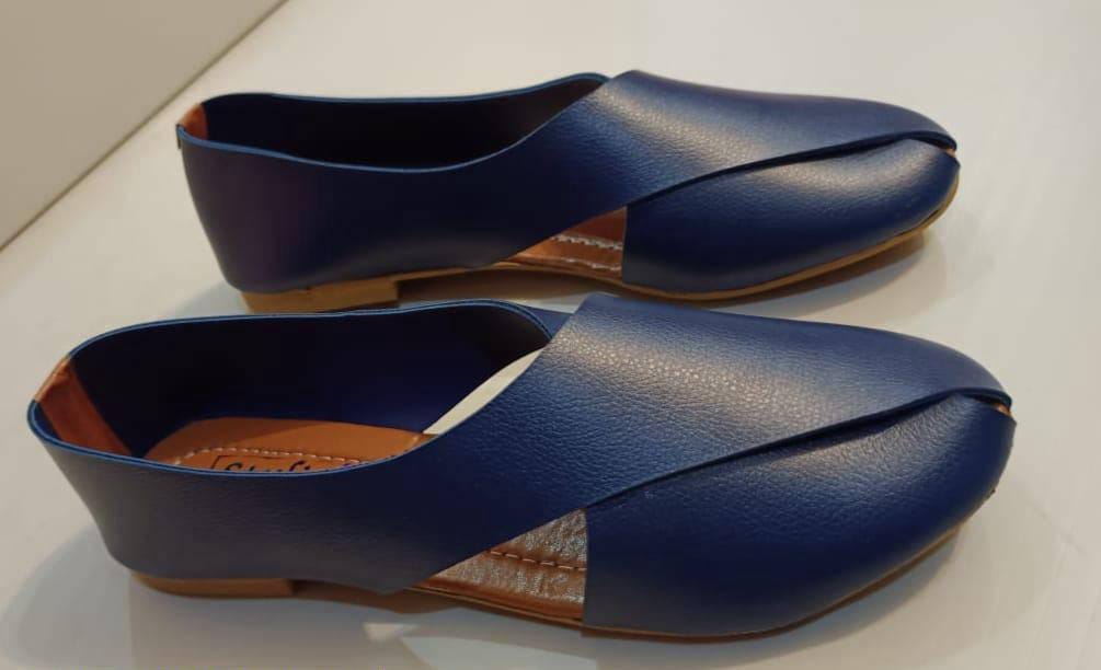 Women's Casual Pumps (Blue)