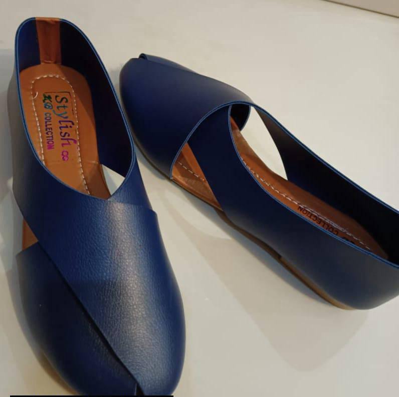 Women's Casual Pumps (Blue)