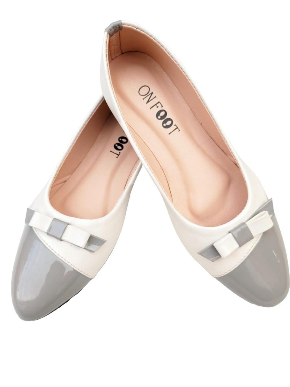 Women's Rexine Fancy Pumps (Grey)