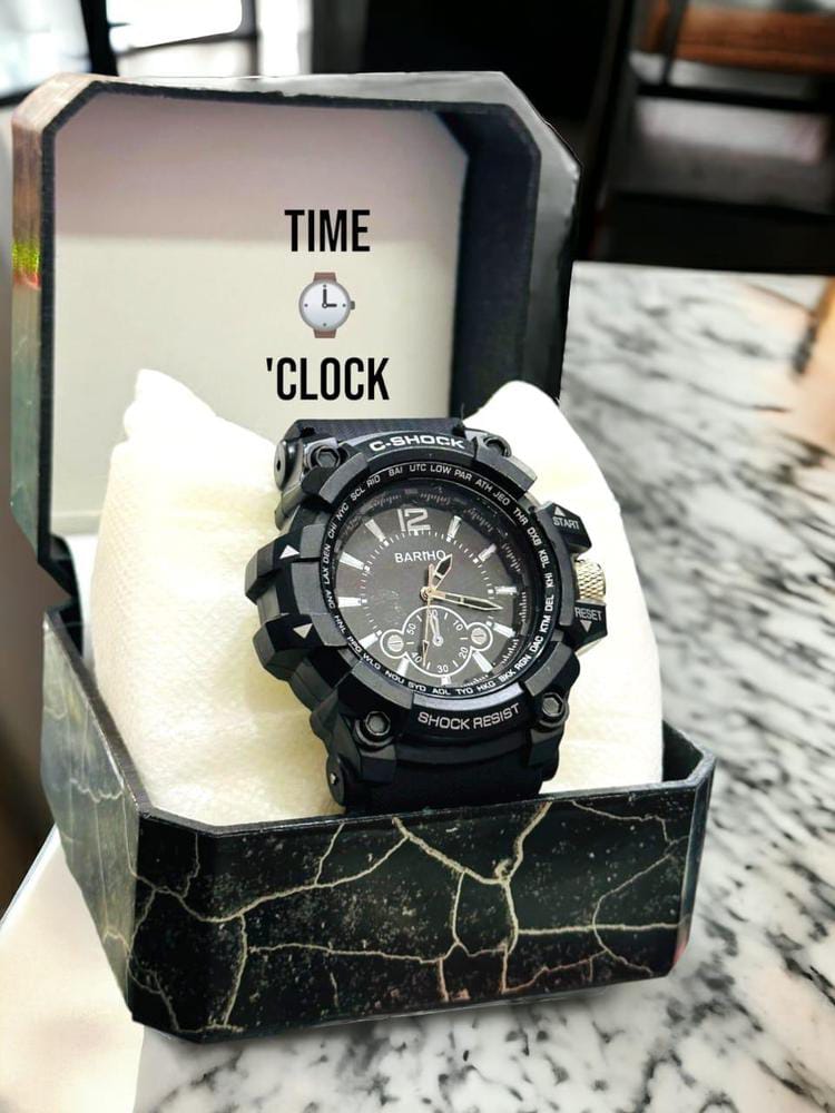 Men's Sports Watch (Black)