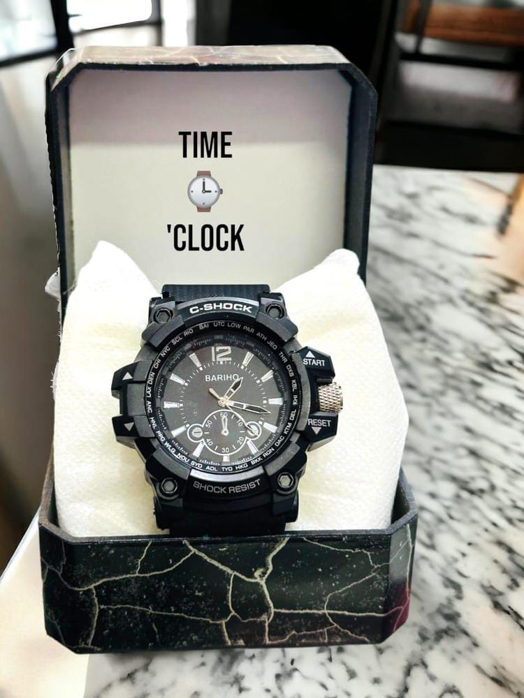 Men's Sports Watch (Black)