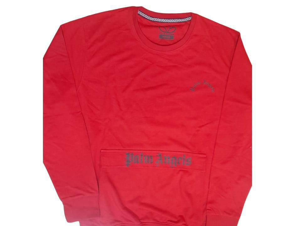 Men's Stitched Terry Cotton Sweat Shirt