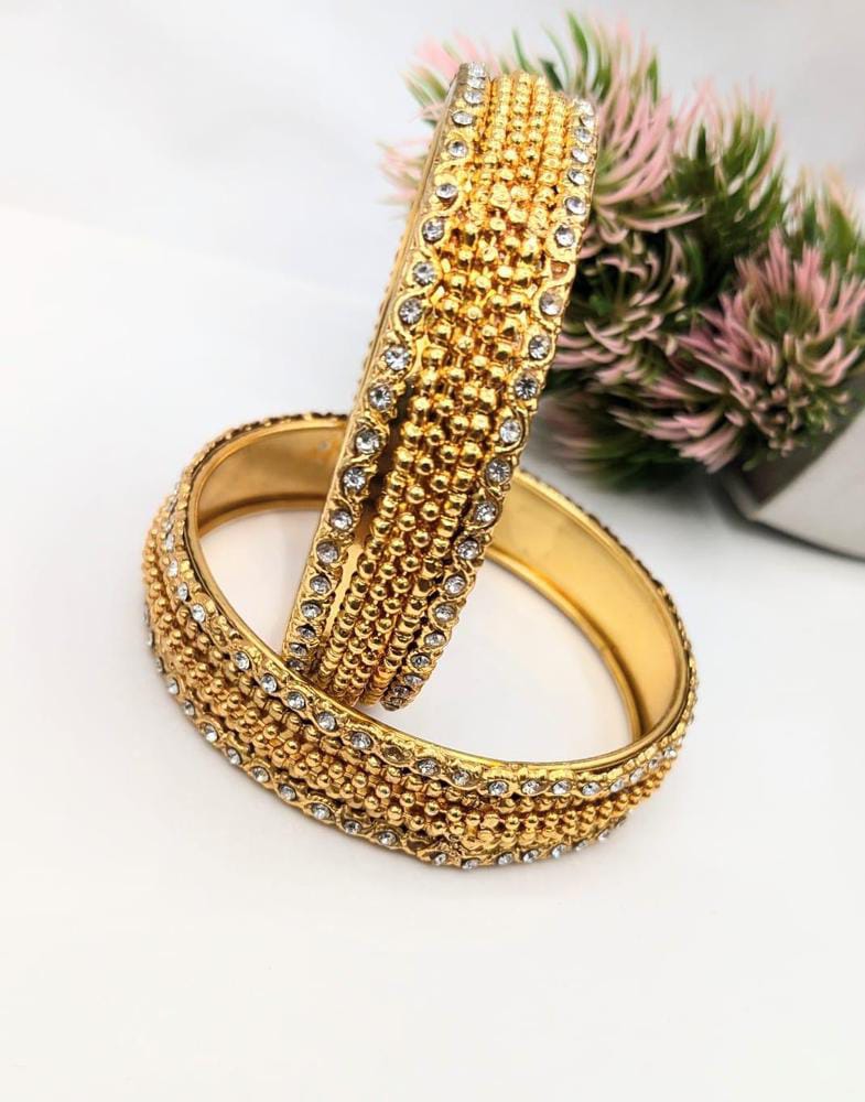 2 Pcs Antique Design Kara Bangle