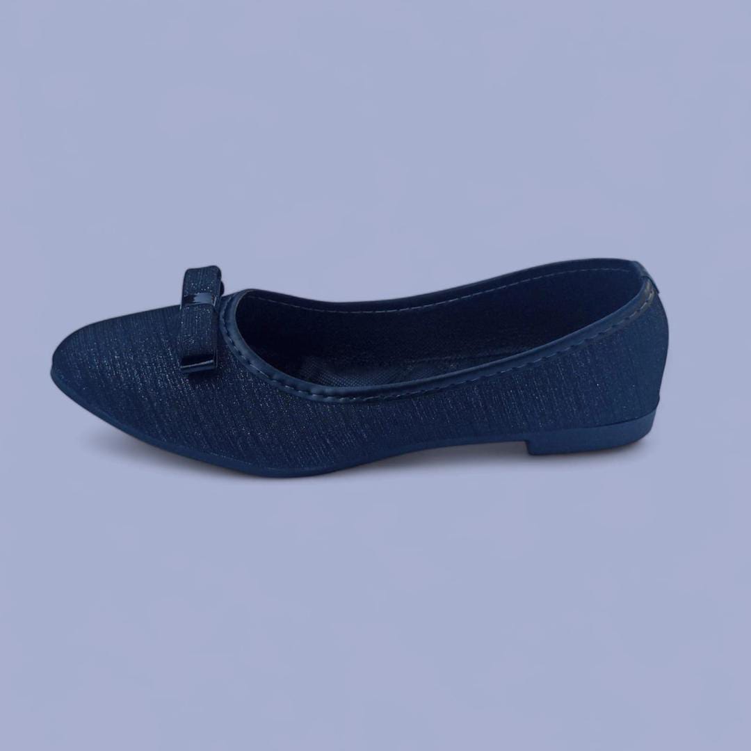 Women's Rexine Casual Pumps (Blue)
