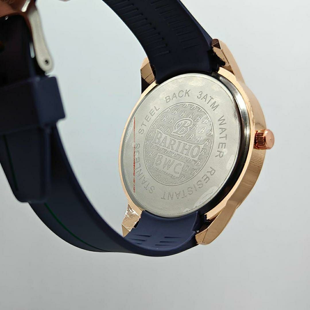 Men's Watch (Blue, Golden)