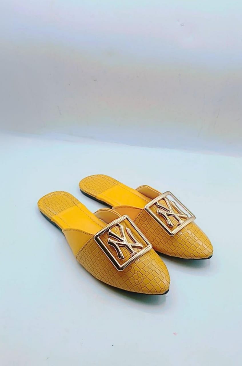 Stylish Women's Casual Rexine (Yellow)