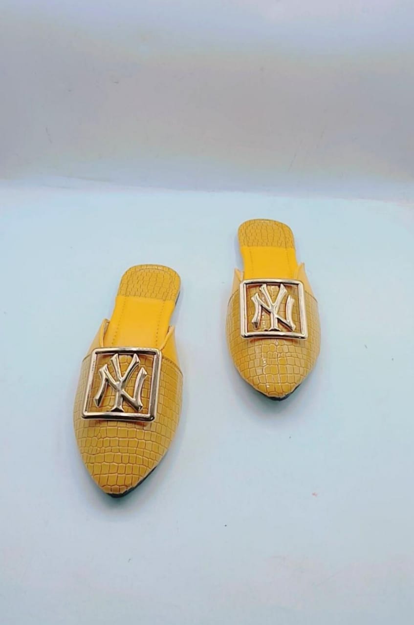 Stylish Women's Casual Rexine (Yellow)