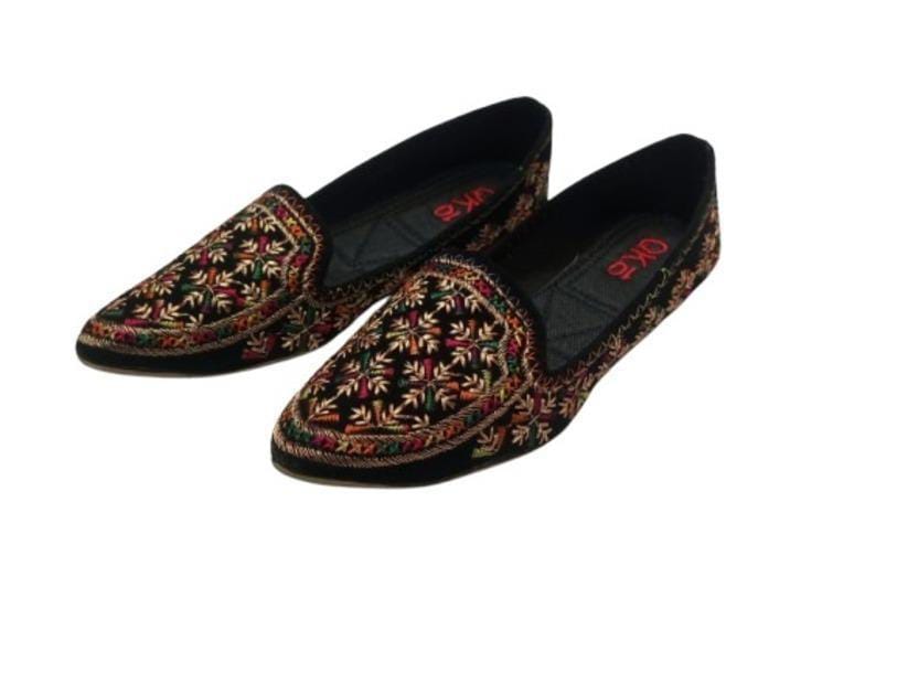 Women's Velvet Comfortable Pumps (Red Design)
