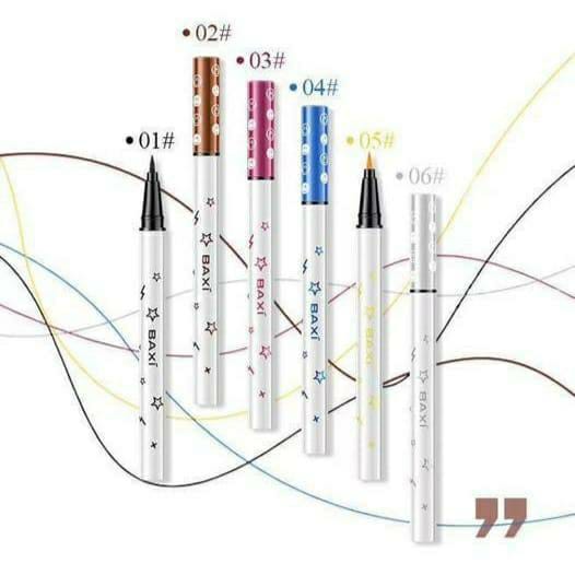 Eyeliner Marker Pen, Pack Of 6