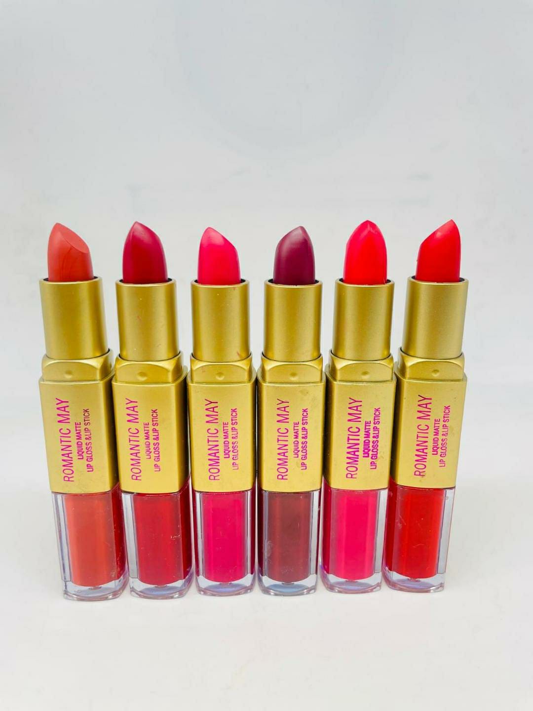 2 In 1 High Pigmented Lipstick And Lip Gloss