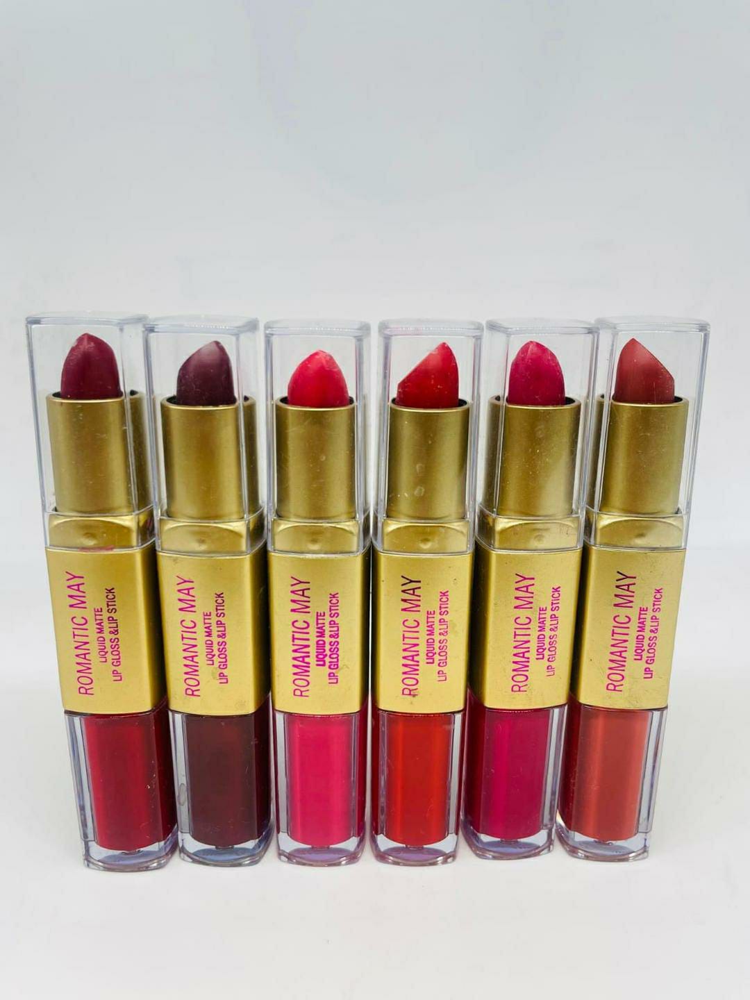 2 In 1 High Pigmented Lipstick And Lip Gloss