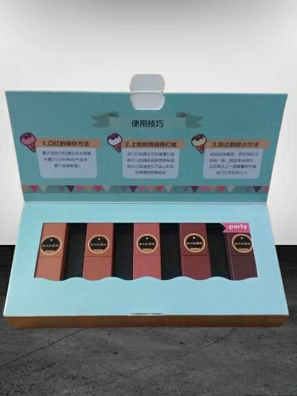 Velvet Cream Matte Lipstick, Pack Of 5
