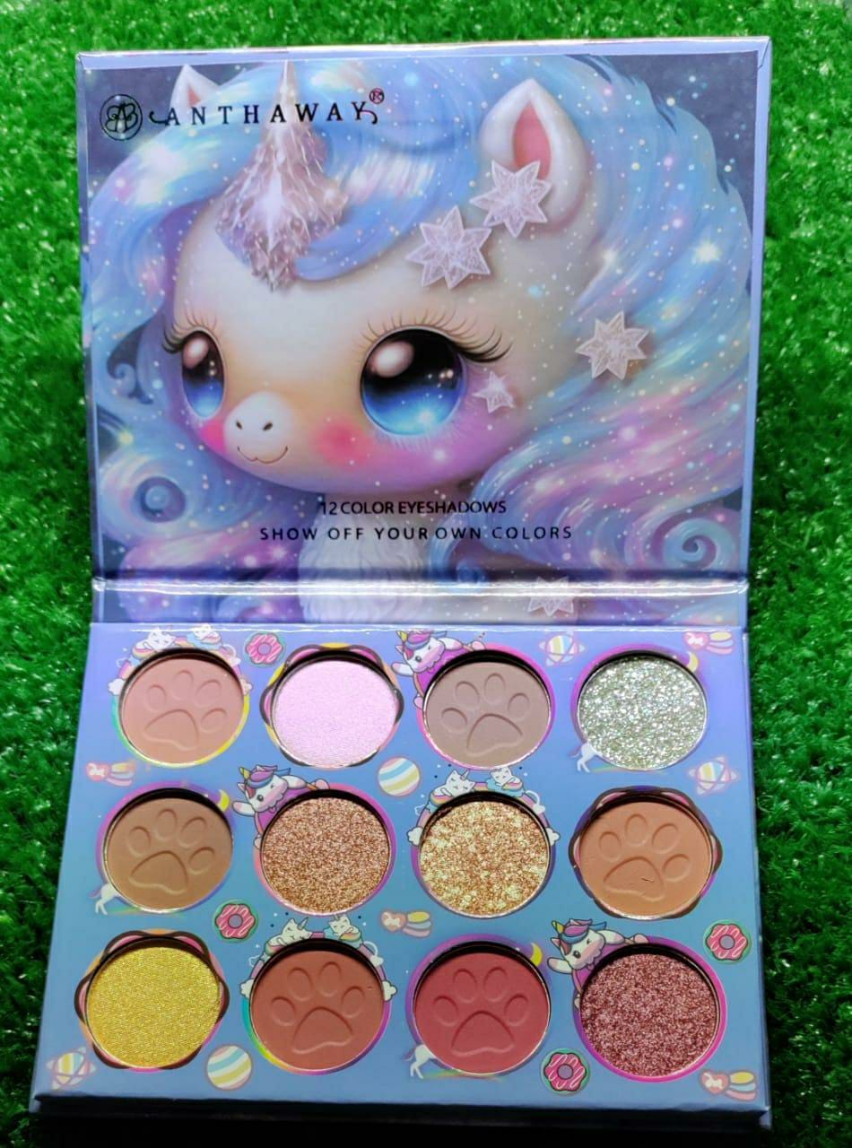 Multicolor Matte and Glitter Eyeshadow Palette - 1 Pcs for Stunning Looks