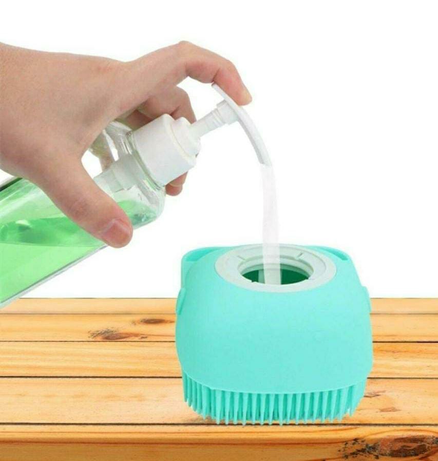 Durable Yellow Silicone Soap Dispenser - Easy To Clean & User-Friendly Design