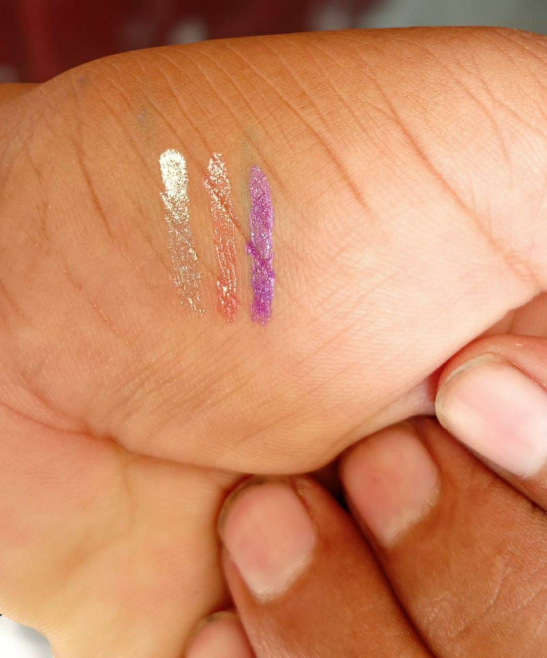 Waterproof & Glitter Eyeliner - Pack Of 3