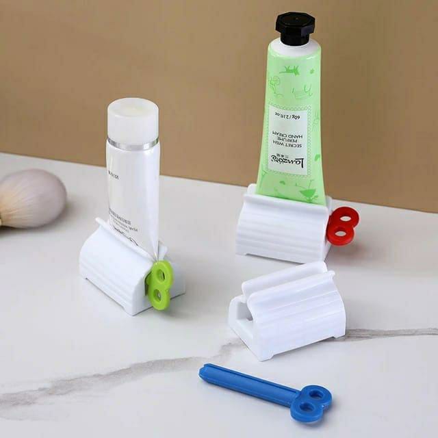 Toothpaste Tube Rolling Squeezer, Pack Of 2