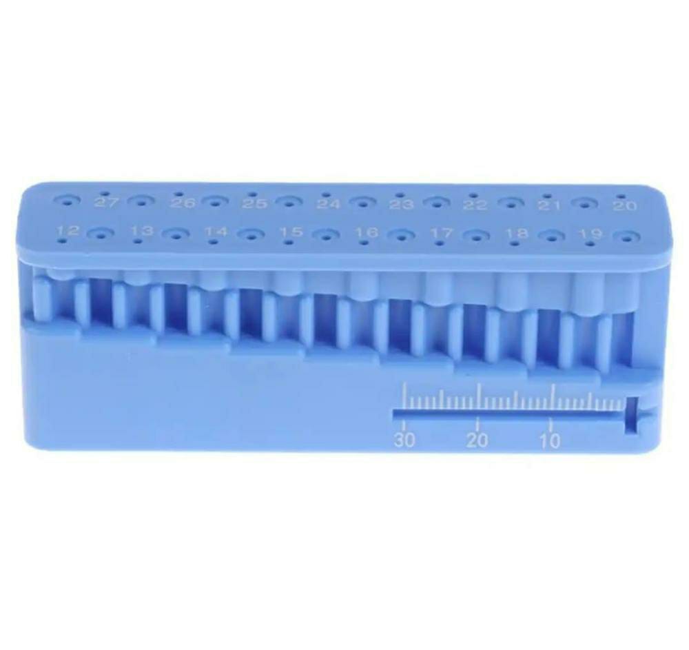 Dental Endo Measuring Autoclavable Endodontic Block Files Instrument Ruler Creek