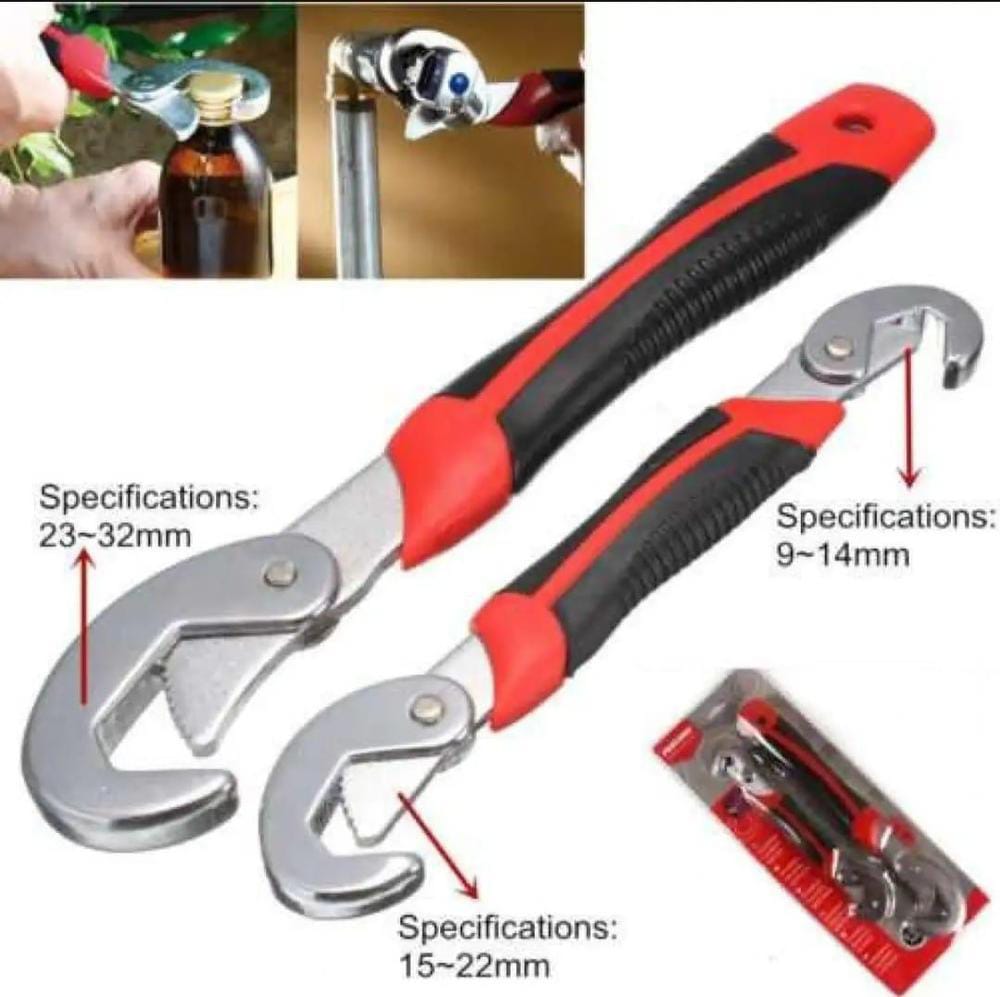 Premium Stainless Steel Wrench Set - 2 Pcs