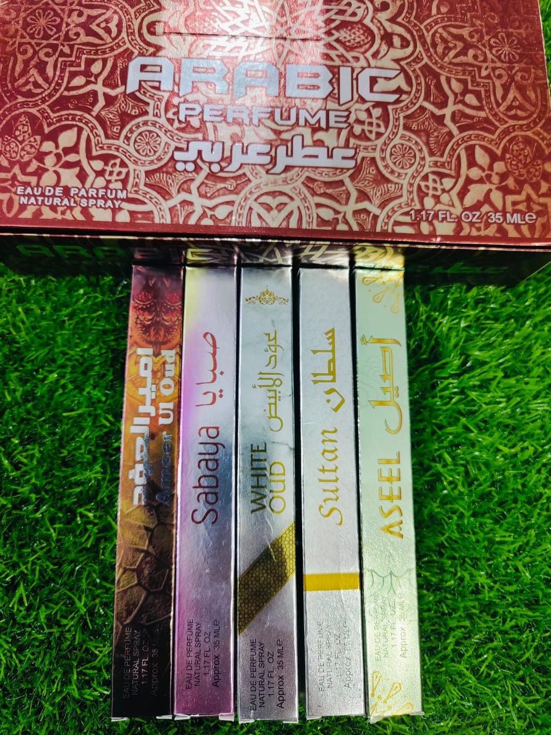 5 Pcs Long Lasting Pocket Perfume - Oriental Oud