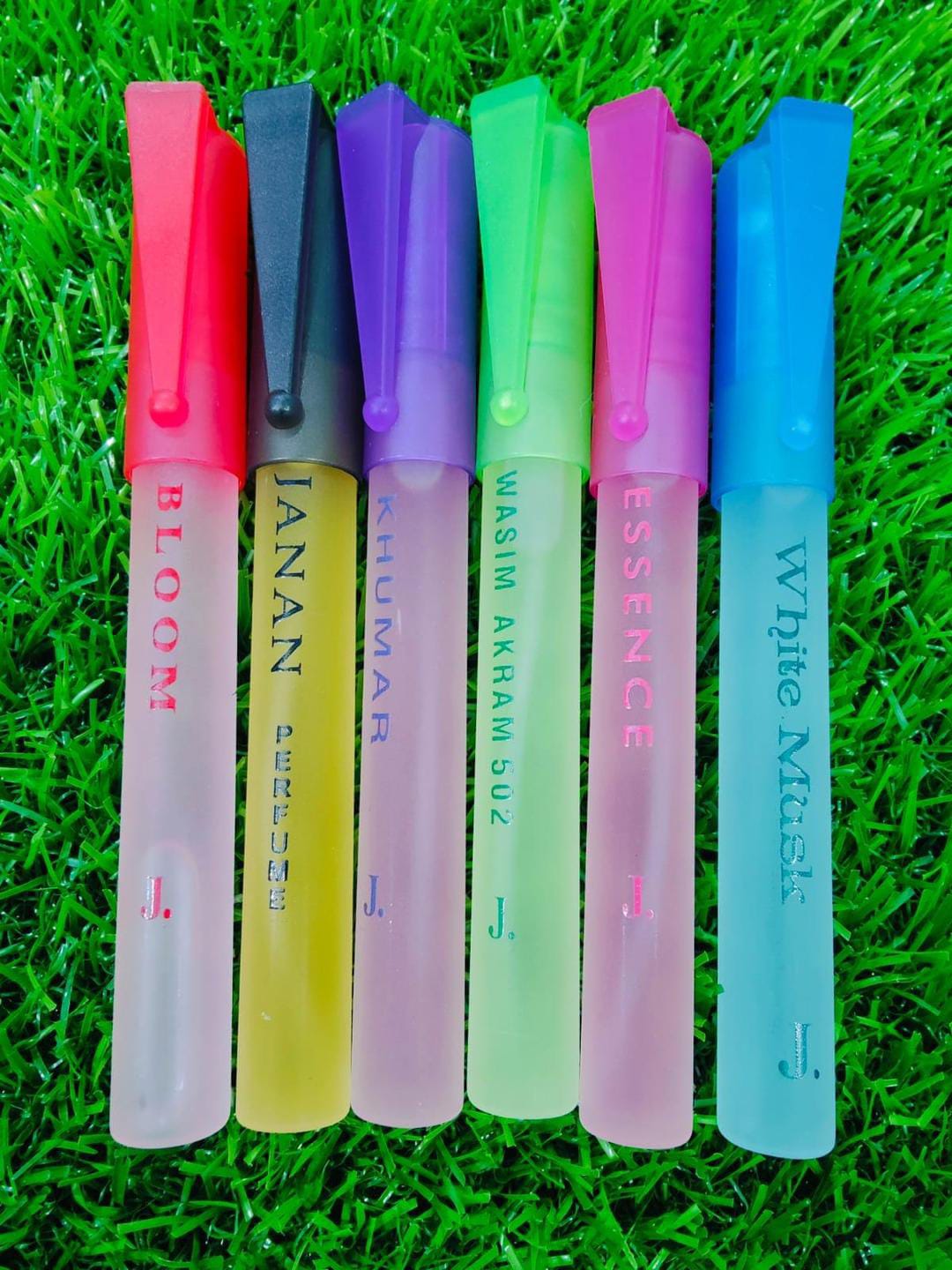 Refreshing Floral Pocket Perfume Set - 6 Pcs for Men