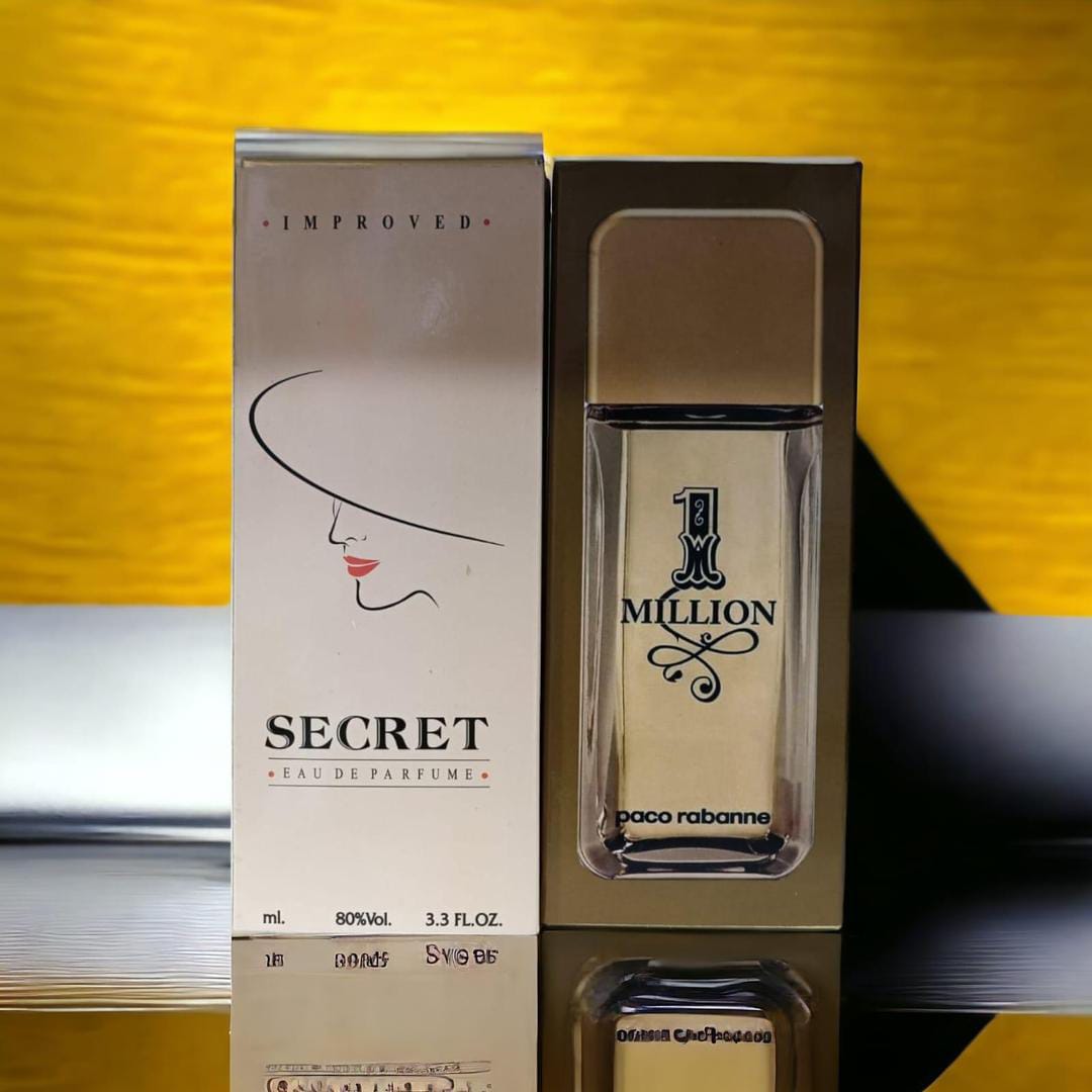 SECRET Perfume With Free 1 Million Perfume - 100ml