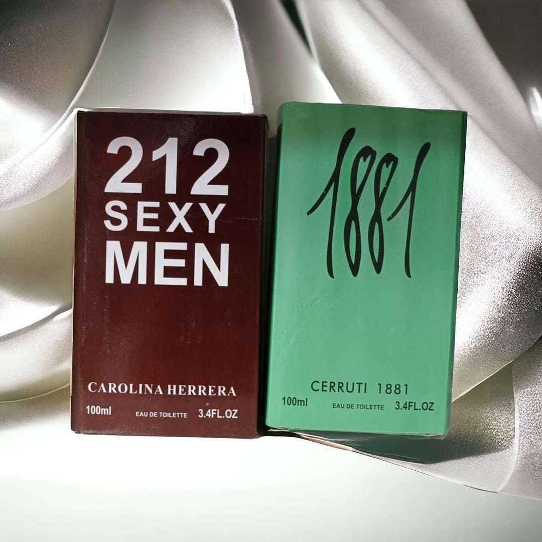 212 Men Perfume With Free 1881 Perfume - 100ml