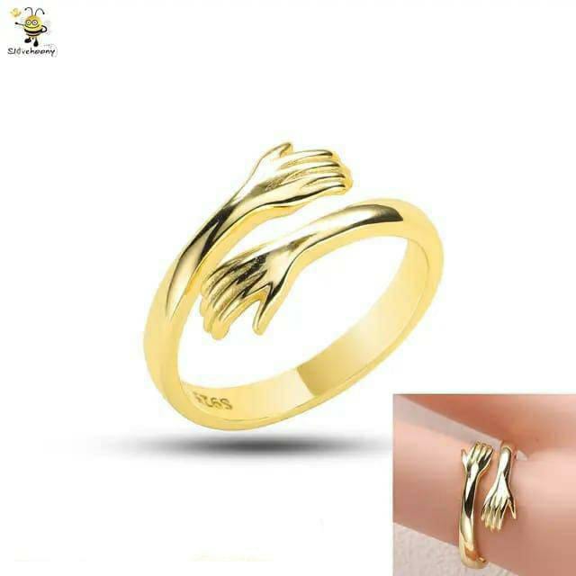 Golden Hug Ring