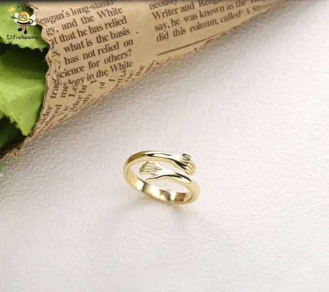 Golden Hug Ring