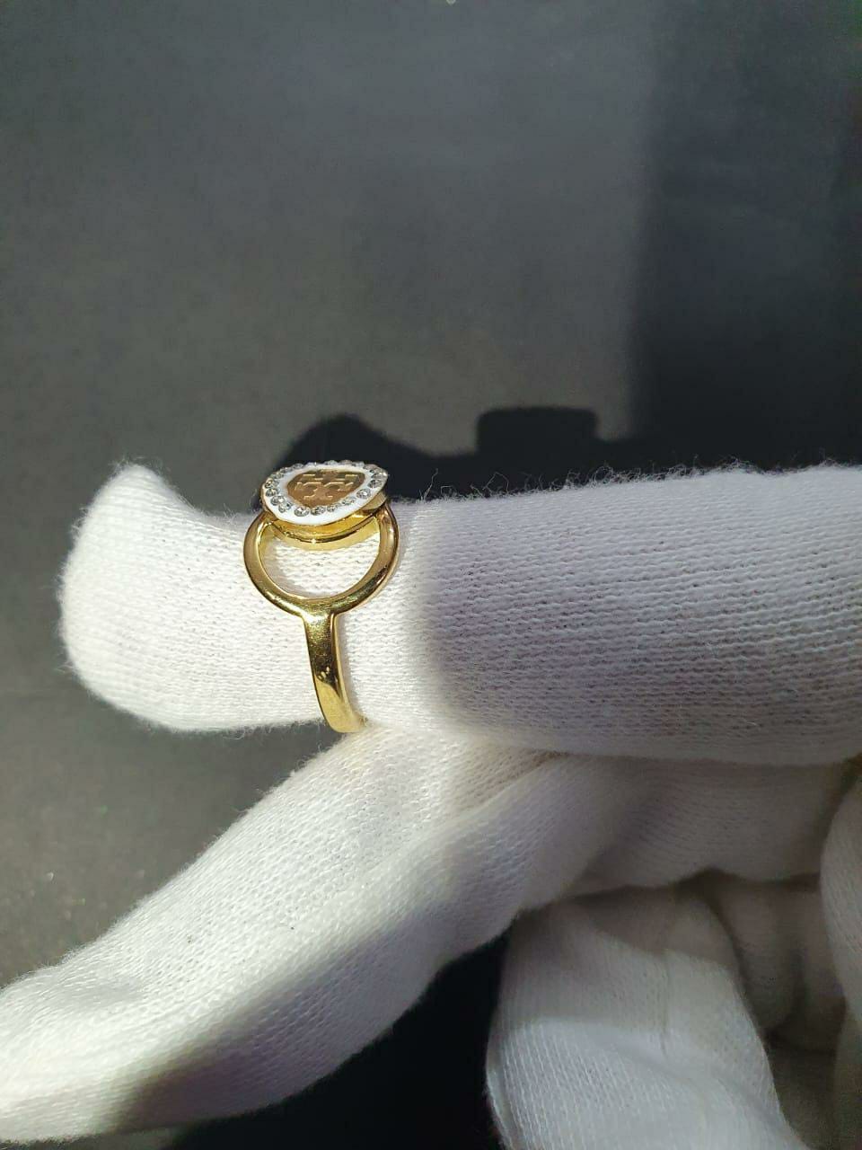 Gold Plated Adjustable Ring