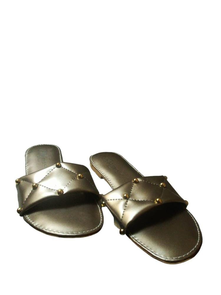Women's PU Fancy Shoes (Dark Silver)
