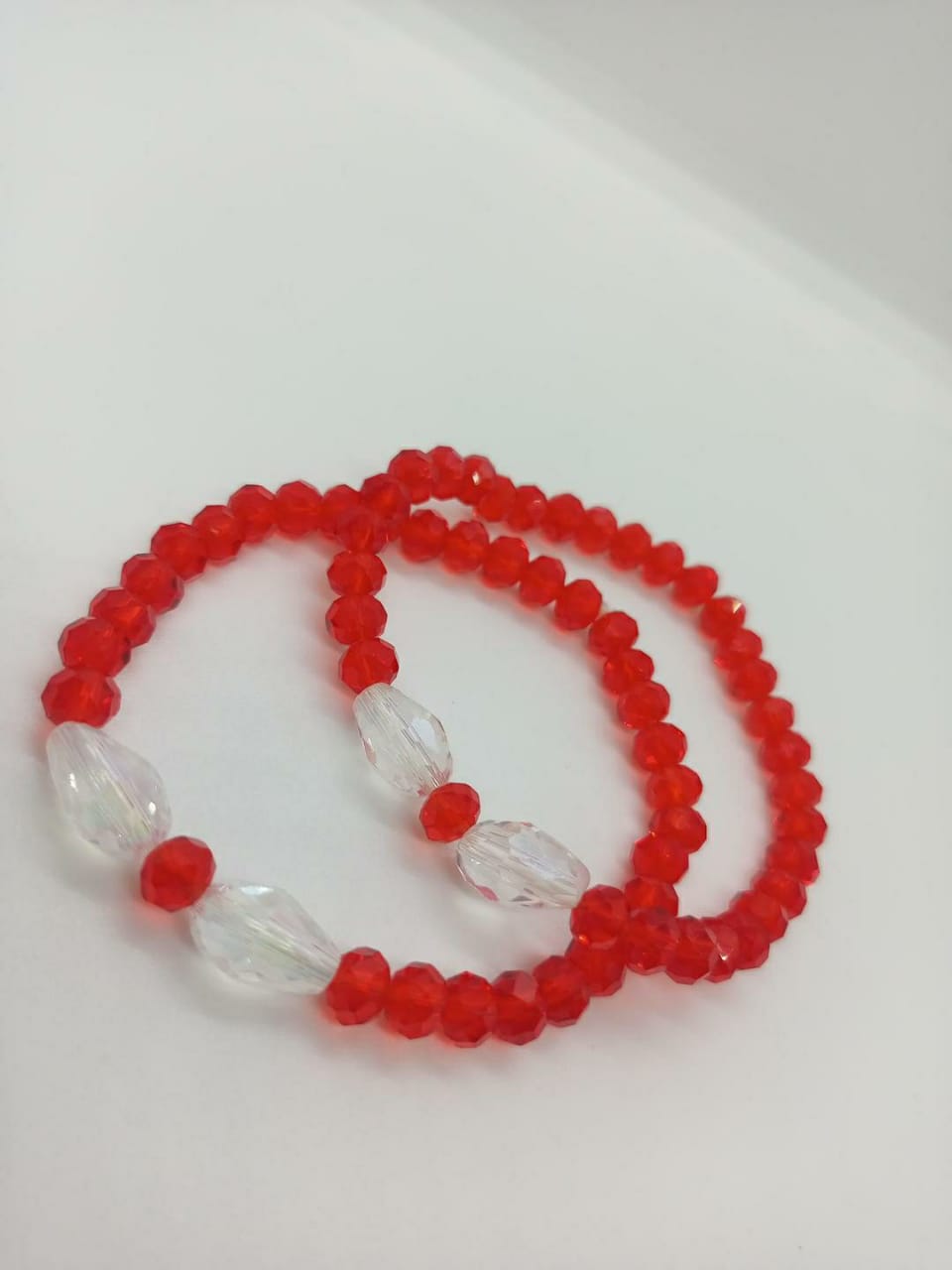 Stunning 2 Pcs Adjustable Charm Bracelet with Crystal Stones for Women