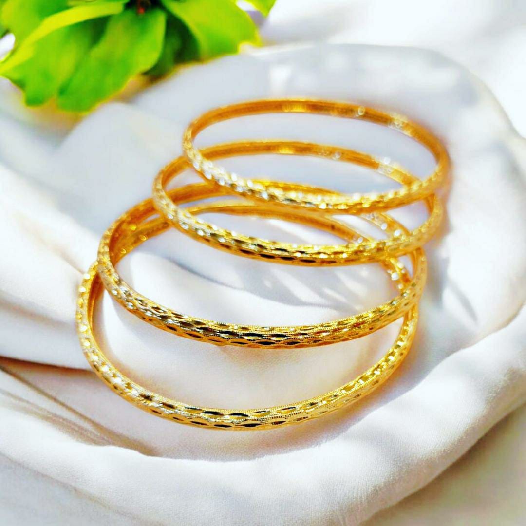 Elegant Gold Plated Kara
