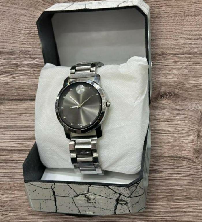 Men's Movement: Quartz Watch (Black, Black)