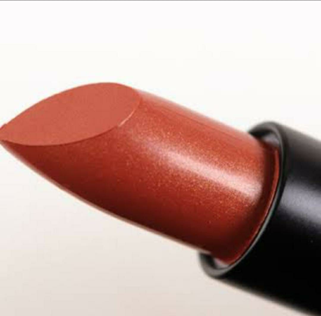 High Pigmented Maroon & Orange Mix Shade Lipstick - 1 Pc Smooth Texture Luxury