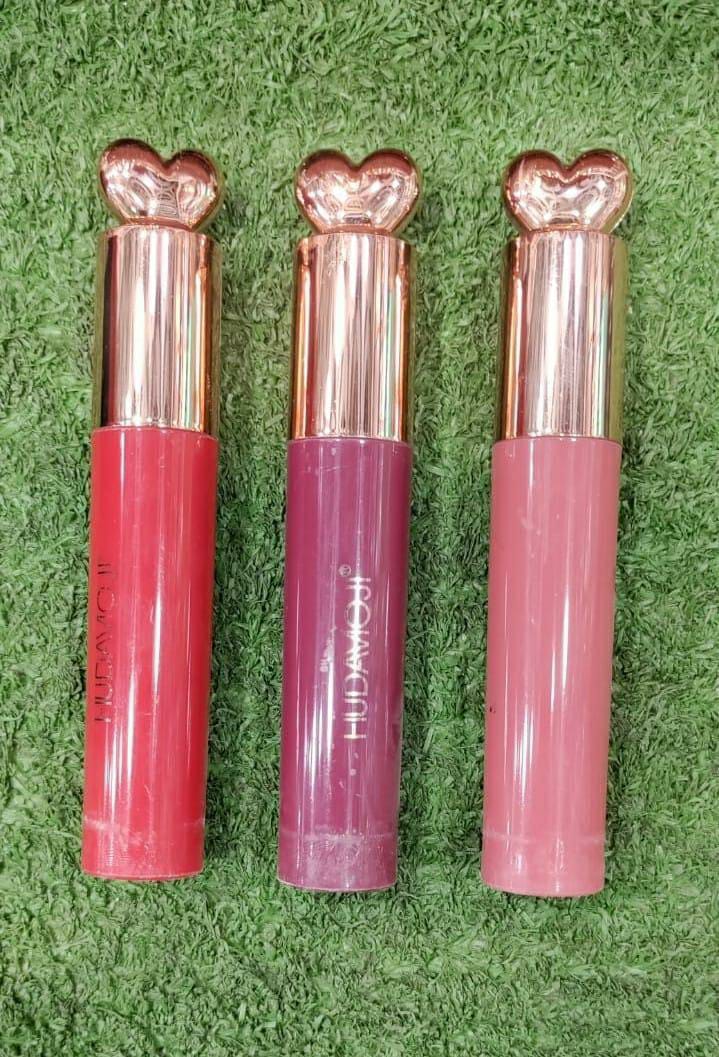 Nude Hydrating Lip Gloss - Glossy Finish Duo, Pack Of 3