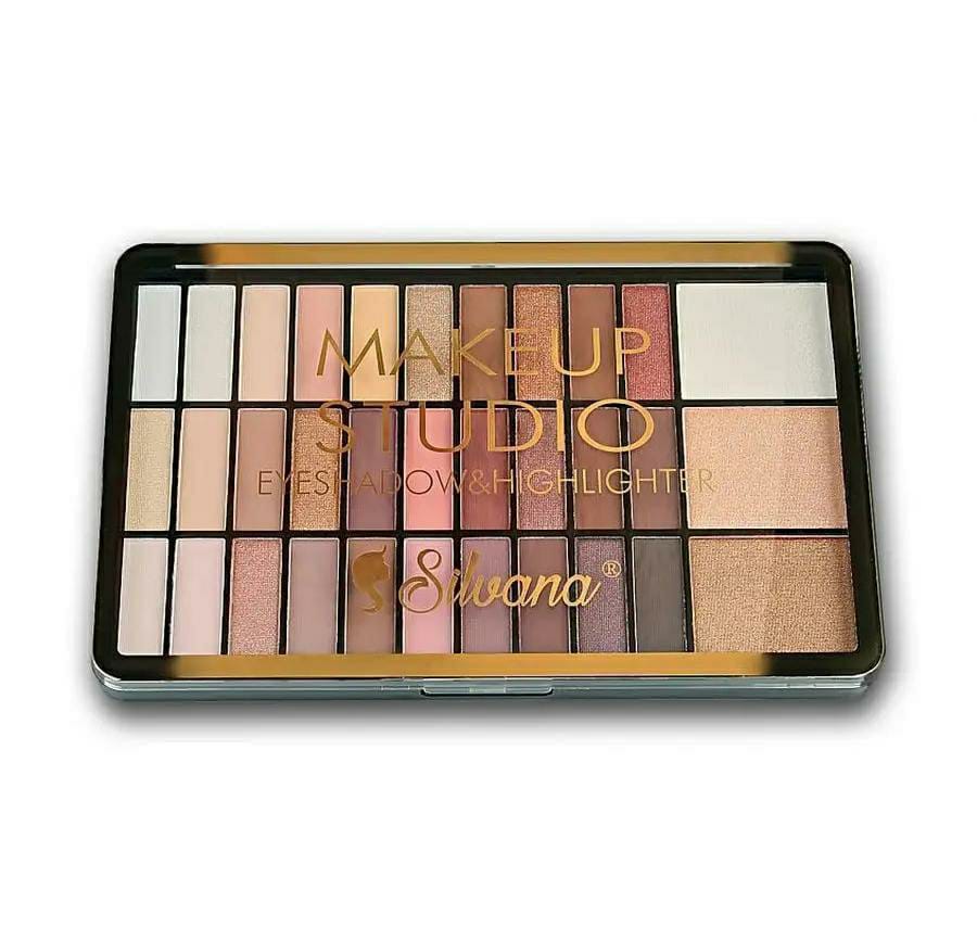 Shimmer Eyeshadow Palette And Highlighter Palette- Versatile Shades for Every Look