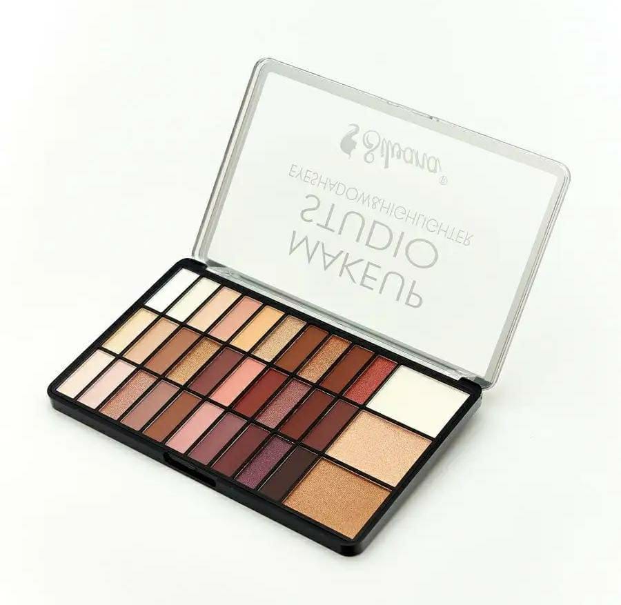 Shimmer Eyeshadow Palette And Highlighter Palette- Versatile Shades for Every Look