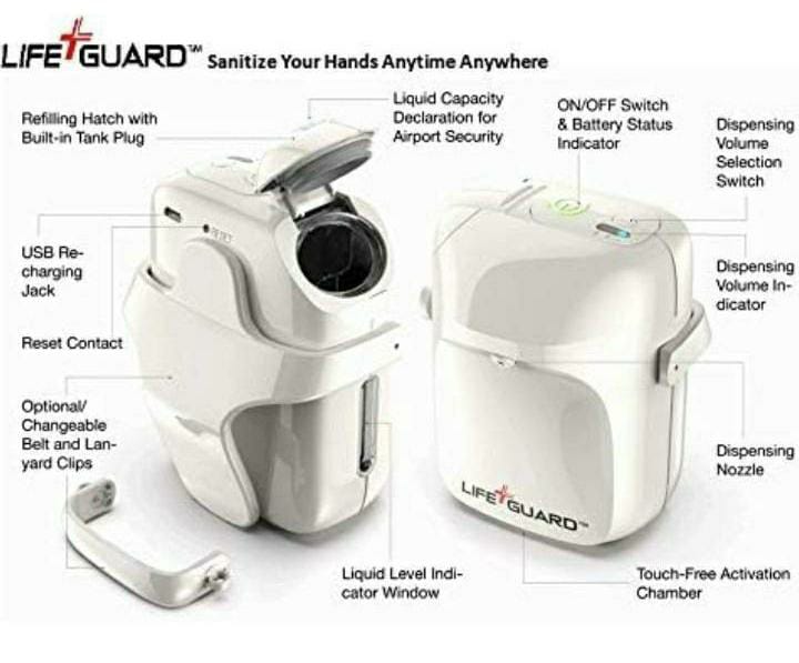 Touchless Hand Sanitizer Dispenser