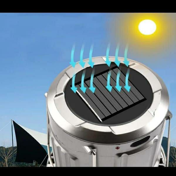 Solar Fan Emergency Light